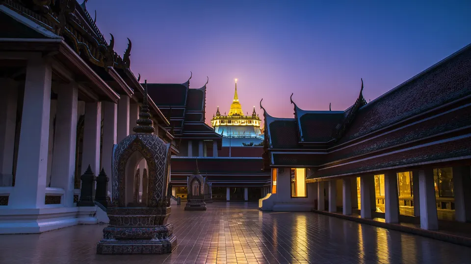 Wat Saket e Monte d'Oro